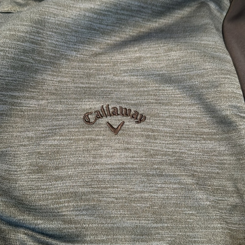Callaway Golf SMU Tech Fleece Quarter-Zip Pullover. - Picture 8 of 15